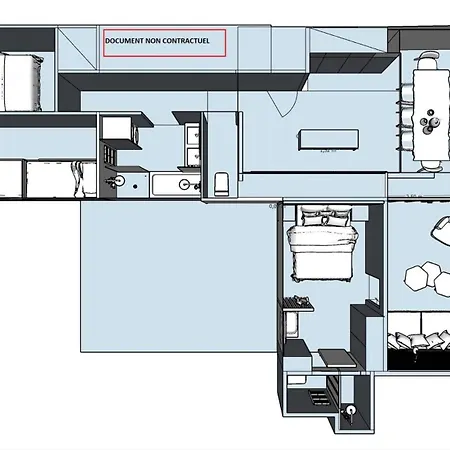 Le Vercors - 4 Pieces 8 Pers - Le Vercors - 103vr -plagne Centre Mae-9214 ラ・プラーニュ